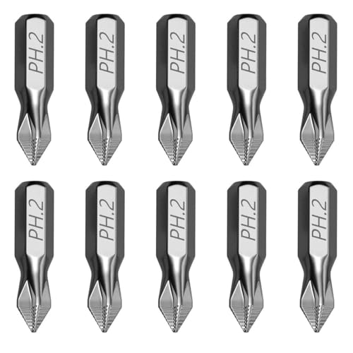 10 Stück schlagfeste 25-mm-Bits mit Anti-Rutsch-Funktionen für effiziente Nutzung zu Hause und professionelle Einstellung, rutschfester Schraubendreher-Bit 10 Stück schlagfeste 25-mm-Bits mit Anti-Rutsch-Funktionen für effiziente Nutzung zu Hause und professionelle Einstellung, rutschfester Schraubendreher-Bit von MURYE