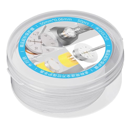50 Stück Zifferblätter, Gehäuserückseite, Schutzblätter für professionelle Reparatur und Modifikation, Werkzeug 50 Stück Zifferblätter, Gehäuserückseite, Schutzblätter für professionelle Reparatur und Modifikation, Werkzeug von MURYE