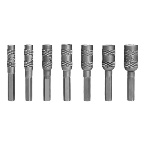 7-teiliges Sechskant-Steckschlüssel-Set, 2,5 mm - 5,5 mm, Sechskantschaft, Schraubendreher-Bits für Techniker, Autoreparatur, Haushalt, Reparatur-Set 7-teiliges Sechskant-Steckschlüssel-Set, 2,5 mm - 5,5 mm, Sechskantschaft, Schraubendreher-Bits für Techniker, Autoreparatur, Haushalt, Reparatur-Set von MURYE