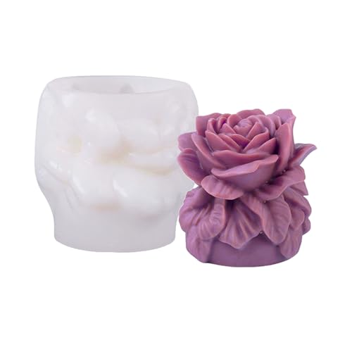 Blumen Kerzenform Silikonformen Ornament Guss Handgefertigte Pflasterformen Basteln Blumen Kerzenform Silikonformen Ornament Guss Handgefertigte Pflasterformen Basteln von MURYE