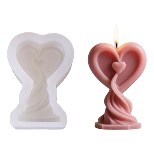 Herz Silikonformen Duftende Kerzenformen Gussformen Ornament Epoxidharzpflaster Formform Herzförmiges Guss Silikon Zum Herstellen Herz Silikonformen Duftende Kerzenformen Gussformen Ornament Epoxidharzpflaster Formform Herzförmiges Guss Silikon Zum Herstellen von MURYE