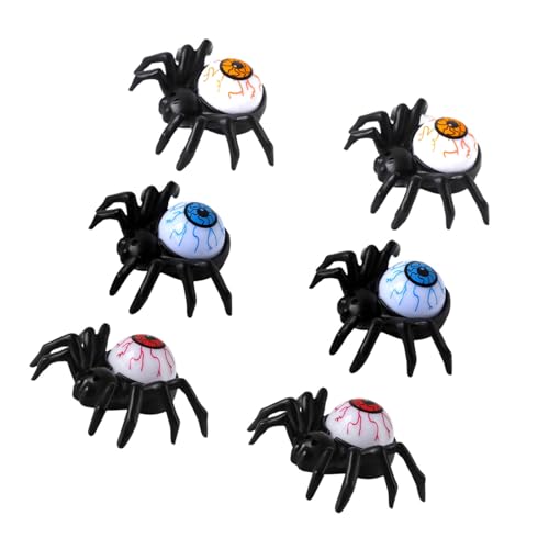 MURYE Halloween-Spinnen-Lichter mit unheimlichen Augäpfeln, stilvolle Halloween-Feier, Spinnen, Augapfel-Ornament für Festival-Dekorationen, Wandbehang von MURYE