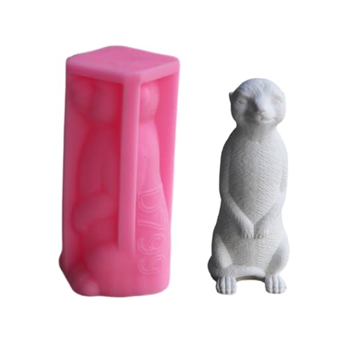 Silikonform für Erdmännchen oder Seife, leicht zu lösen, Heimdekoration, Basteln, Schmuckherstellung, Ornament, Bastelform von MURYE