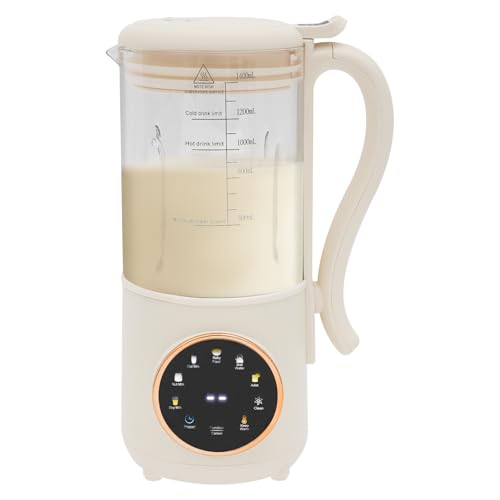 Sojamilch-Maschine, 1400 ml Entsafter mit 16 Klingen, Nussmilch-Maschine für 1-3 Personen verwendet werden von MUSESPANI