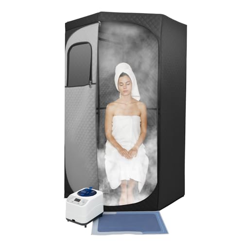 Tragbare Dampfsauna-Box, Mini Mobile Home Sauna Generator für Sauna Spa Größeres Saunazelt Tragbare Dampfbad-Sauna Dampf Falt Sauna Kabine Tragbare Dampfsauna-Box, Mini Mobile Home Sauna Generator für Sauna Spa Größeres Saunazelt Tragbare Dampfbad-Sauna Dampf Falt Sauna Kabine von MUSESPANI