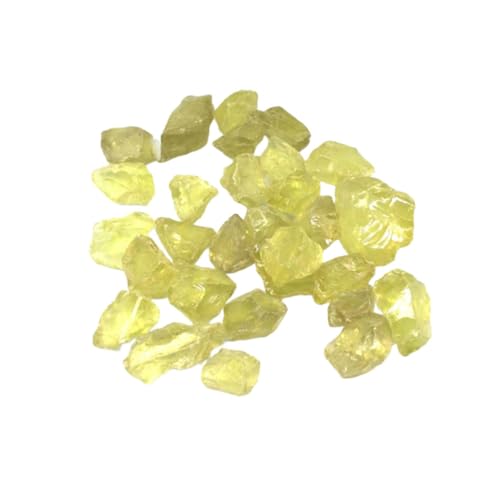 MUSISALY 1 Packung 100g Brasilianische Natur Citrinsteine Splitter Deko Aromatherapie Blumentopf Kies Für DIY Handwerk Aquarium Garten Schreibtisch von MUSISALY