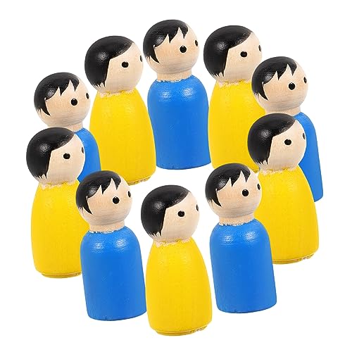 MUSISALY Holz-steckpuppen Unlackiert Steckfiguren Aus Holz Für Junge Mädchen Diy Ankleidepuppen Bastelset Holzfiguren Spielzeug MUSISALY Holz-steckpuppen Unlackiert Steckfiguren Aus Holz Für Junge Mädchen Diy Ankleidepuppen Bastelset Holzfiguren Spielzeug von MUSISALY