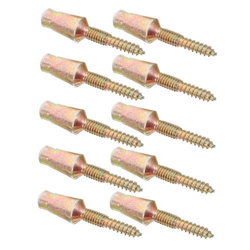 MUSISALY 10 Stück Teiliges Türscharnierschrauben Selbstschneidendem Kohlenstoffstahl mit Doppeltem Gewinde Wasserresistent Sicherheitsstift-design für Schwere Türen und Möbel Einfache MUSISALY 10 Stück Teiliges Türscharnierschrauben Selbstschneidendem Kohlenstoffstahl mit Doppeltem Gewinde Wasserresistent Sicherheitsstift-design für Schwere Türen und Möbel Einfache von MUSISALY