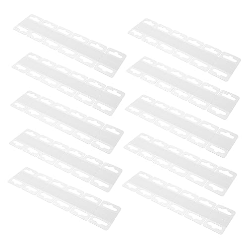 MUSISALY Display-tabs Klebe-tabs 100 Stück Pvc-haken Selbstklebende Wandbehang Für Warendisplay von MUSISALY