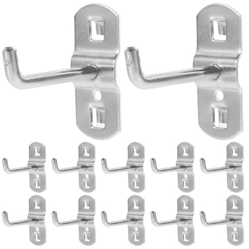 MUSISALY 12 Stück Wandhaken für Lochwand Metall Peg Hooks für Ausstellungsregale Geeignet für Werkzeuge und Haushaltsgegenstände Einfache Montage und Sichere Halterung MUSISALY 12 Stück Wandhaken für Lochwand Metall Peg Hooks für Ausstellungsregale Geeignet für Werkzeuge und Haushaltsgegenstände Einfache Montage und Sichere Halterung von MUSISALY