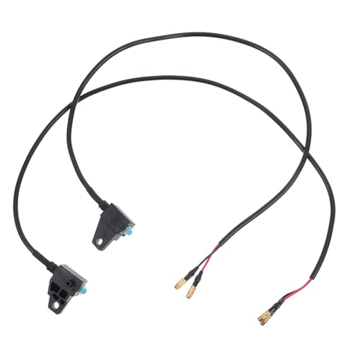 MUSISALY 1Paar Bremslichtschalter Gummischalter für Bremslicht mit Kabel Links Rechts Langlebig und Robust Passend für Verschiedene Motorradmodelle von MUSISALY