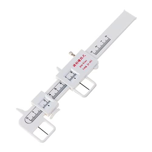 MUSISALY Pupillendistanzlineal Aus Kunststoff Pd-messgerät Für Augenoptik Weiß Flexibles Ophthalmisches Werkzeug Präzise Skalierung Leicht Und Tragbar von MUSISALY