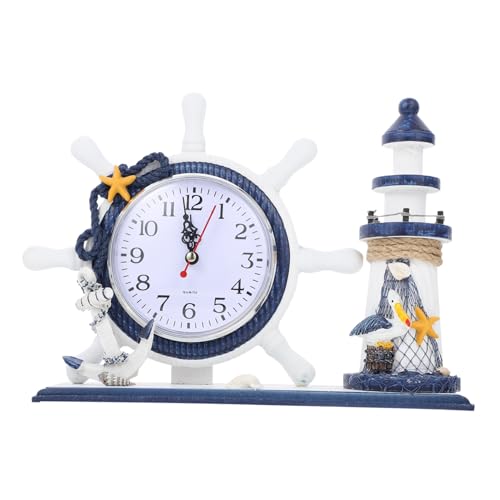 MUSISALY 1stück Uhr Im Mediterranen Stil Nautisches Design Batterie Für -Dekoration Kreative Tischornamente Und Einzigartige Haushaltsgestaltung MUSISALY 1stück Uhr Im Mediterranen Stil Nautisches Design Batterie Für -Dekoration Kreative Tischornamente Und Einzigartige Haushaltsgestaltung von MUSISALY