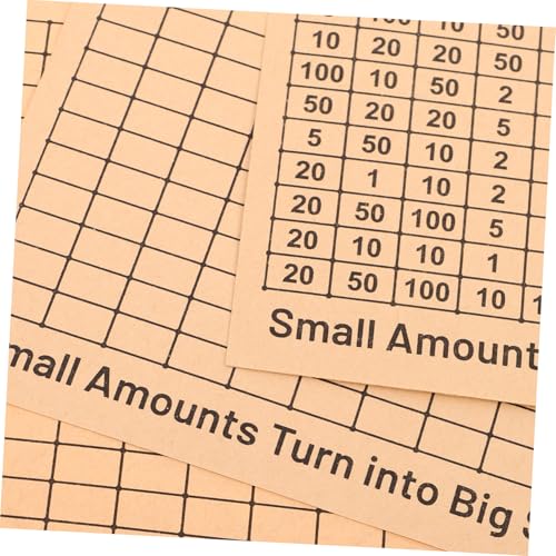 MUSISALY 2 Sätze spar challenge Sticker Etiketten DIY Sparbüchsen tracker für Erwachsene Budget management mit Übersichtlichen Tracking Sparziel charts von MUSISALY
