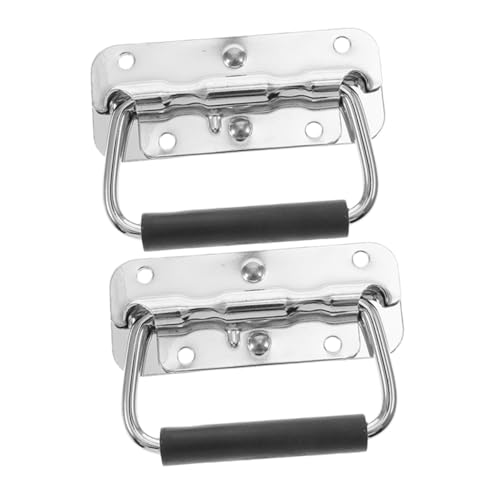 MUSISALY 2 Stück Teiliges Edelstahl Klappgriff mit Federbelastetem Holzring Platzsparendes Design Komfortabler Beweglicher Griff für Industrie Werkzeug Aufbewahrungsboxen Vielseitig MUSISALY 2 Stück Teiliges Edelstahl Klappgriff mit Federbelastetem Holzring Platzsparendes Design Komfortabler Beweglicher Griff für Industrie Werkzeug Aufbewahrungsboxen Vielseitig von MUSISALY
