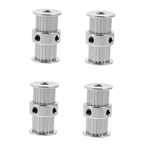 MUSISALY Bauen Sie Ihren 3D-Drucker Präzisions-4PCs 2GT Doppelkopf-Synchronriemenscheiben 5mm Innendurchmesser 20 Zähne Aluminiumlegierungsdesign MUSISALY Bauen Sie Ihren 3D-Drucker Präzisions-4PCs 2GT Doppelkopf-Synchronriemenscheiben 5mm Innendurchmesser 20 Zähne Aluminiumlegierungsdesign von MUSISALY