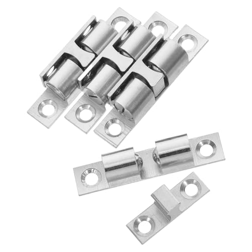 MUSISALY 4 Stück Teiliges Tür Klemmstück Kupfer Dual Kugel Roller Schrankverschluss für Küchenschränke und Kleiderschränke Leise Schließfunktion Einfache Montage Elegantes Design für Möbel MUSISALY 4 Stück Teiliges Tür Klemmstück Kupfer Dual Kugel Roller Schrankverschluss für Küchenschränke und Kleiderschränke Leise Schließfunktion Einfache Montage Elegantes Design für Möbel von MUSISALY