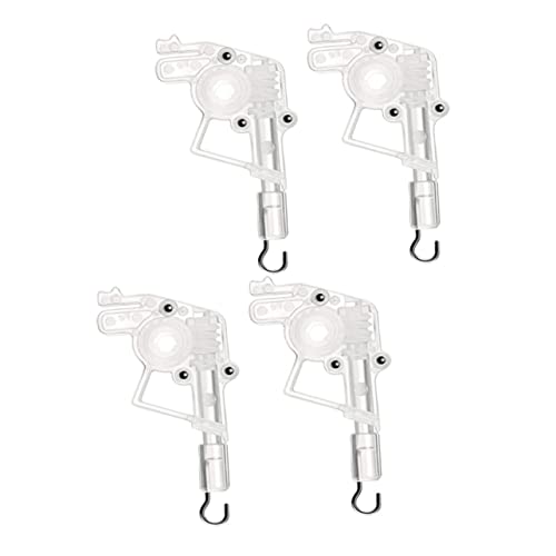 MUSISALY 4 Stück Teiliges Wand Tilter für Jalousien Sechseckiger Kunststoff Blind Wand Tilter Leicht zu Installieren Transparent Ersatz für Blinds Steuermechanismus von MUSISALY