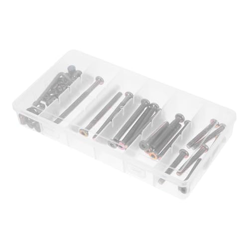 MUSISALY 49 Stück Teiliges Schrauben und Mutternset Kompakte Aufbewahrungsbox für Möbelreparaturen und DIY Projekte Präzise Passform und Langlebige Metallqualität MUSISALY 49 Stück Teiliges Schrauben und Mutternset Kompakte Aufbewahrungsbox für Möbelreparaturen und DIY Projekte Präzise Passform und Langlebige Metallqualität von MUSISALY