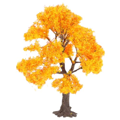 MUSISALY Bäume Miniaturbaum Künstlicher Herbstbaum Miniaturbäume Für Landschaftsbaumdekor von MUSISALY