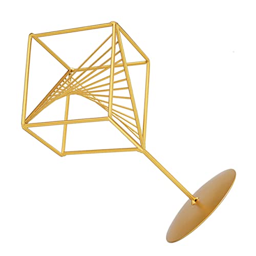 MUSISALY Geometrische Statue für Moderne Wohnräume Metallkunst Dekoration für Wohnzimmer Büro und Geeignet als Stilvolles Desktop Ornament oder Bücherregal Deko MUSISALY Geometrische Statue für Moderne Wohnräume Metallkunst Dekoration für Wohnzimmer Büro und Geeignet als Stilvolles Desktop Ornament oder Bücherregal Deko von MUSISALY