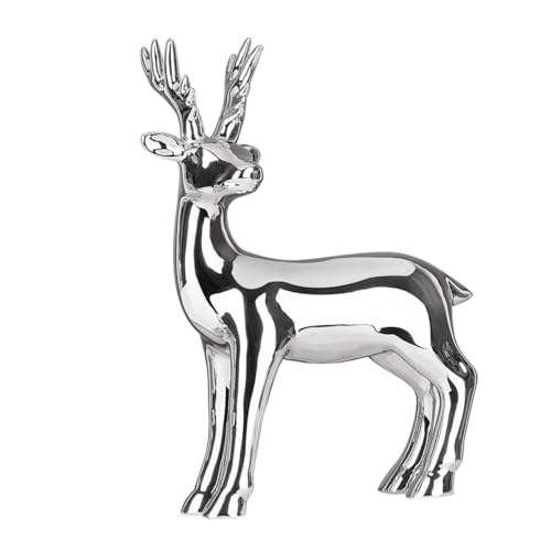 MUSISALY Hirschmodell Aus Keramik-tierfigur Dekorative Keramik-kunsthandwerk Tierstatuen Für Schreibtisch von MUSISALY