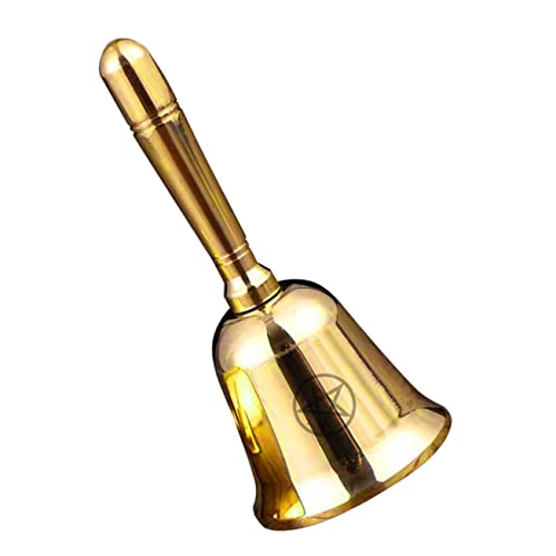MUSISALY Tarot Handheld Bell Dekorative Messingglocke Für Meditation Und Rituale Mini Altar Glocke Mit Einzigartigem Design Geeignet Für Zuhause Hotels Und Spirituelle Zeremonien von MUSISALY