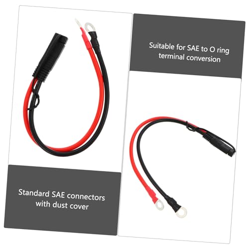 MUSISALY Sae Anschlusskabel mit O ösen Querschnitt Langlebiger Kupferleiter Quick Disconnect Verlängerung für Auto Motorrad Nutzfahrzeug Robustes Kfz verlängerungskabel MUSISALY Sae Anschlusskabel mit O ösen Querschnitt Langlebiger Kupferleiter Quick Disconnect Verlängerung für Auto Motorrad Nutzfahrzeug Robustes Kfz verlängerungskabel von MUSISALY