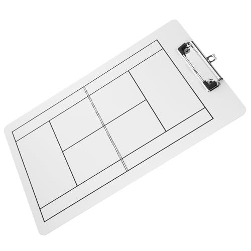MUSISALY Tennis Wettkampftafel Klemmbrett für Trainer PVC Trocken Abwischbar Hockey Tafel für Sportteams Langlebig und Leicht zu Reinigen MUSISALY Tennis Wettkampftafel Klemmbrett für Trainer PVC Trocken Abwischbar Hockey Tafel für Sportteams Langlebig und Leicht zu Reinigen von MUSISALY