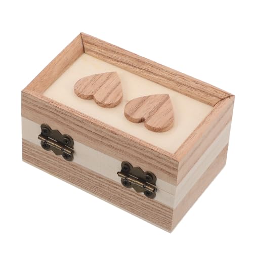 MUSISALY Unbemalte Aufbewahrungsbox aus Holz – unbemalte Box mit Deckel in Form eines Liebesherzens für DIY-Kunstprojekte, Schmuckorganisation, Partyzubehör zum Valentinstag MUSISALY Unbemalte Aufbewahrungsbox aus Holz – unbemalte Box mit Deckel in Form eines Liebesherzens für DIY-Kunstprojekte, Schmuckorganisation, Partyzubehör zum Valentinstag von MUSISALY