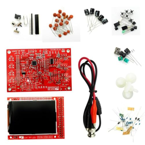 Oszilloskop Kit mit Tft Display Acryl Gehäuse Tragbar Testsignalquelle Wellenformspeicher Steigender Fallender Trigger Oszilloskop Kit mit Tft Display Acryl Gehäuse Tragbar Testsignalquelle Wellenformspeicher Steigender Fallender Trigger von MUSISALY
