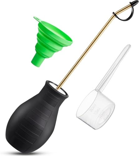 MUSLONG Kieselgur Pulver Staubwedel, Hand Powder Sprinkler Powder Duster pulverzerstäuber, kieselgur zerstäuber, Staub pumpe kieselgur, pulverzerstäuber für Innen und Außen von MUSLONG
