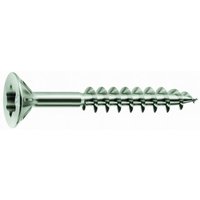 Mustad - Panelvit Holzschraube - Torx - Ø6x140 mm - Teilsenkungsgewinde - Packung mit 100 Stück - PFACXP601400C8C von MUSTAD
