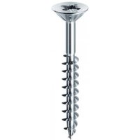 Panelvit Holzschraube - Pozidriv - Ø5x80 mm - Teilsenkungsgewinde - Packung mit 200 Stück - PFACZP500800C8C - Mustad von MUSTAD