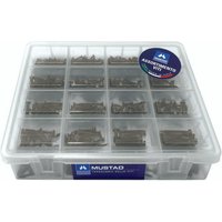 Mustad - box koffer mit 670 panelvit schrauben assortiert von MUSTAD