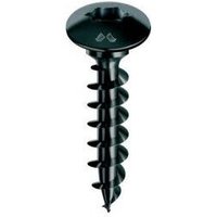 Panelvit fc Schraube Hängekopf - Torx - Ø7x40mm - Schwarz verzinkt - Packung mit 200 Stück - PV057A700400KNC - Mustad von MUSTAD