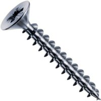 Panelvit Zylinderkopfschraube Pozidriv - Vollgewinde - Weiss verzinkt - Ø4.5x80mm - Packung mit 200 - PVACZP450800B8C - Mustad von MUSTAD