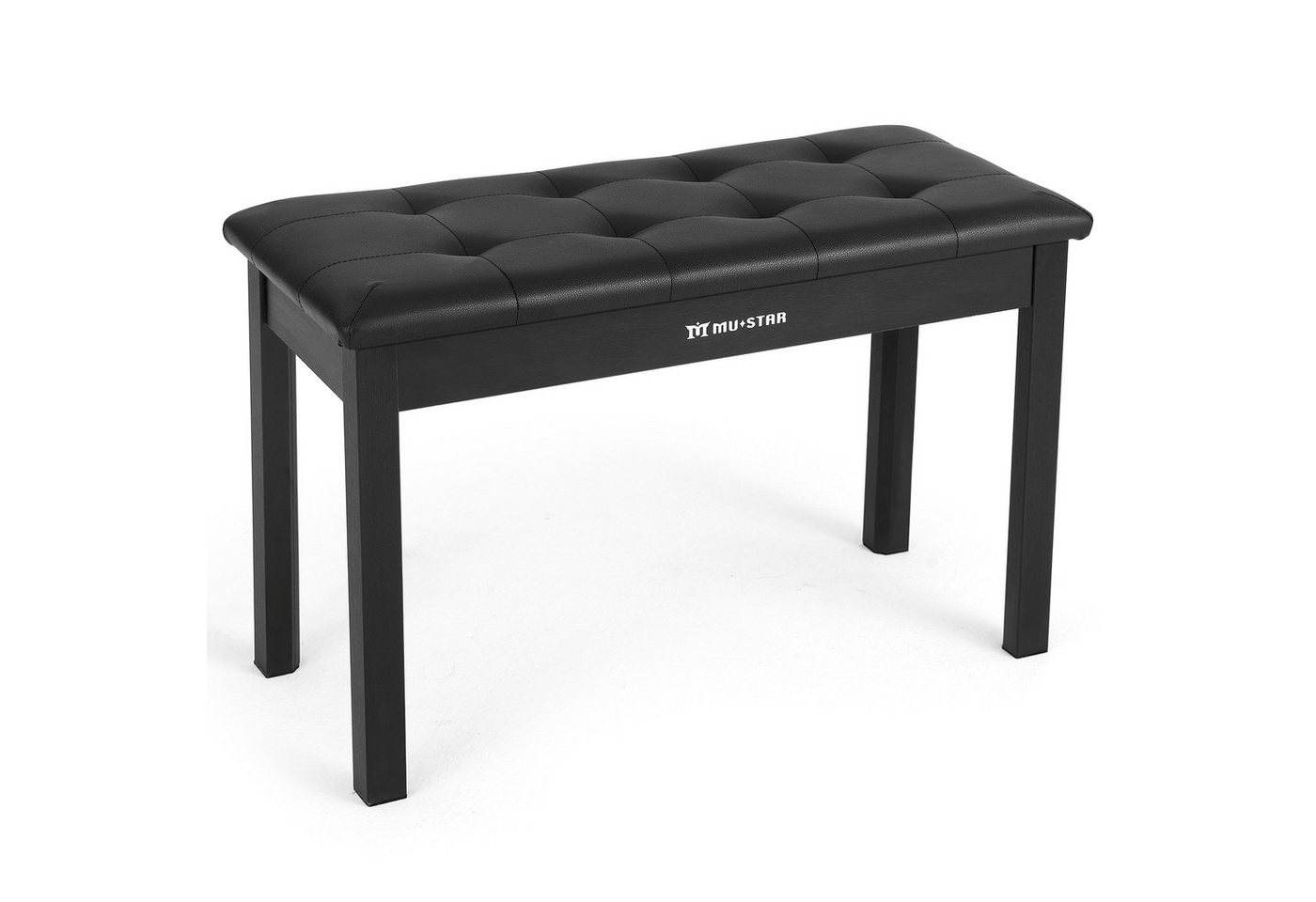 MUSTAR Klavierbank mit Stauraum, 74cm Großer Sitz Massivholz Keyboard Bench von MUSTAR