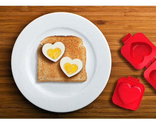 Eierformer Herz für das kreative Liebes Frühstück von MUSTARD