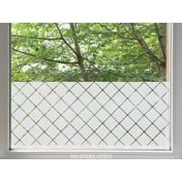 Sichtschutz Folie Fenster, Milchglasfolie Motiv, Fensterfolie Blickdicht, Klebefolie Folien Für Fenster Sichtschutzfolie von MUSTERLADEN