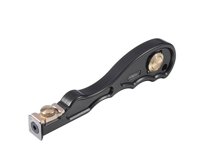 MUSTOOL Universalschaber 2 in 1 Mini Kleber Entfernung Schaber, Hartmetalleinsatz Aluminiumlegierung Griff Holzbearbeitungswerkzeug von MUSTOOL