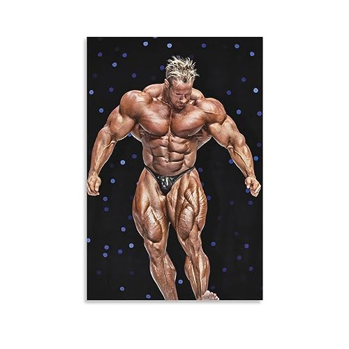 MUTYNE Body Building Poster Jay-Cutler Wandkunst Bilddruck Moderne Familienzimmer Dekor 24x36inch(60x90cm) von MUTYNE