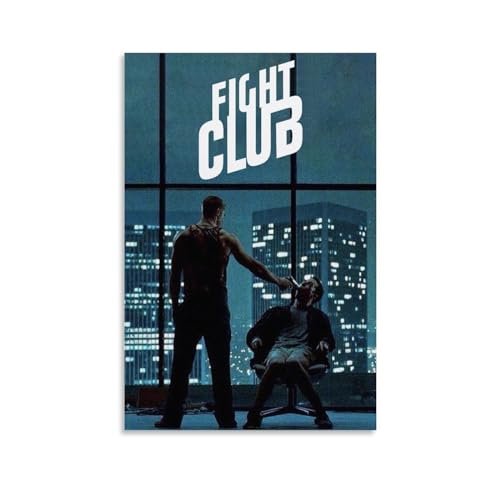 MUTYNE Fight Club Film Live Poster Dekorative Malerei Leinwand Wandkunst Wohnzimmer Poster Schlafzimmer Malerei 08x12inch(20x30cm) von MUTYNE