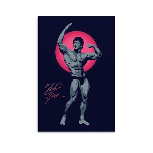 MUTYNE Frank Zane Bodybuilding Star Wandkunst Bilddruck Moderne Familienzimmer Dekor 16x24inch(40x60cm) von MUTYNE