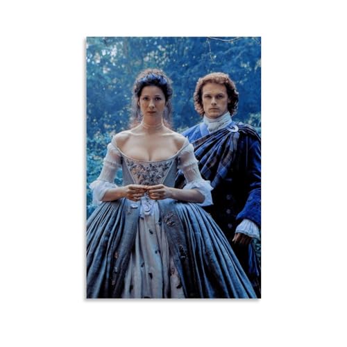 Outlander-Serie-Poster, Leinwand-Poster, dekoratives Gemälde, Leinwand-Wandposter und Kunstdruck, modernes Familienschlafzimmer-Dekor-Poster, 40 x 60 cm von MUTYNE