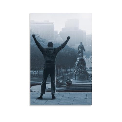 Rocky Star Leinwand-Poster, dekoratives Gemälde, Leinwand-Wandposter und Kunstdruck, modernes Familienschlafzimmer-Dekor-Poster, 60 x 90 cm von MUTYNE