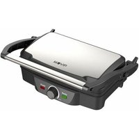 Muvip - Grill-Sandwichmaker 1600w - Öffnung bis zu 180º - einstellbare Temperatur - kippbare Oberplatte - Cool-Touch-Griff von MUVIP