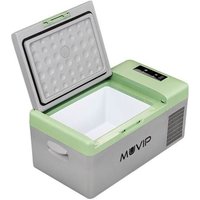 Kühlschrank de tragbarer Kompressor 15 Liter 50w - Griffe de Transport - leiser Kompressor - Farbe grau - Muvip von MUVIP