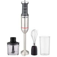 Muvip Stabmixer Stabmixer Edelstahl 1700w + Zubehör Muvip Stabmixer Stabmixer Edelstahl 1700w + Zubehör von MUVIP