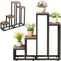 Blumenständer Pflanzen Blumen Töpfe rustikal Regal 4 Ebenen Loft Blumenständer Pflanzen Blumen Töpfe rustikal Regal 4 Ebenen Loft von MUVU